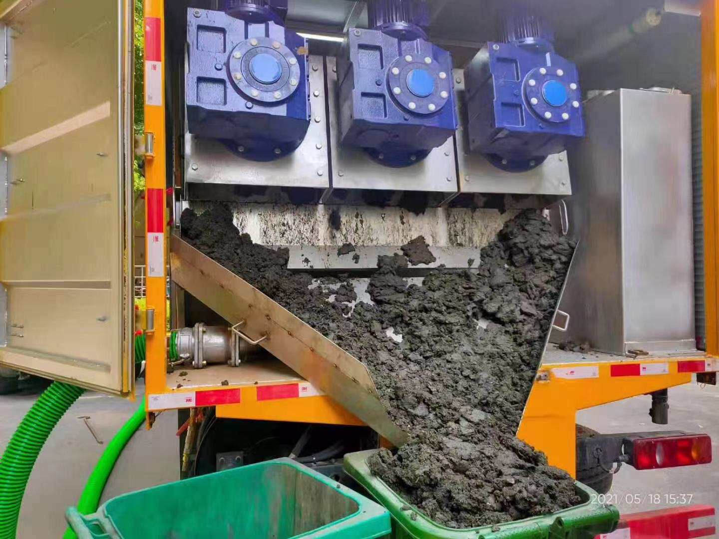 耀州化粪池清掏城市维护站-泥浆净化干湿分离处理